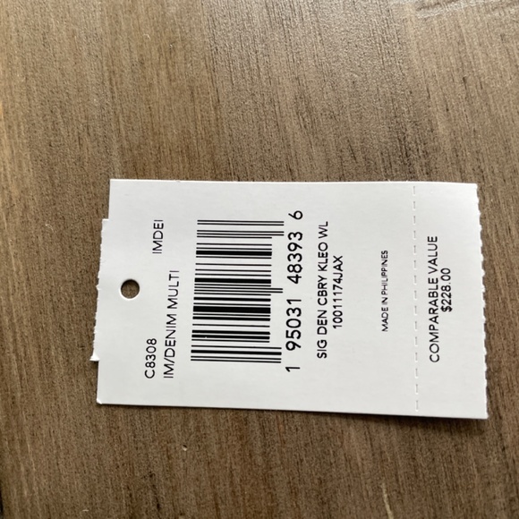 NWT - Coach denim satchel With matching wallet - Picture 3 of 5